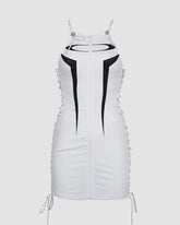 Maywaki Runner Kleid mit Reißverschluss und Schnürsenkeln